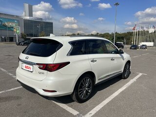 2017 Infiniti QX60 I Рестайлинг, белый, 3100000 рублей, вид 5