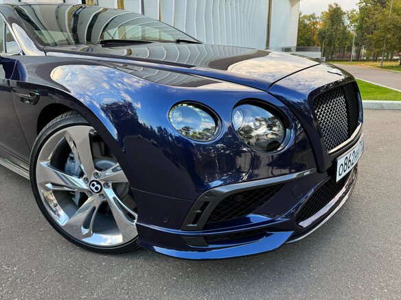 2011 Bentley Continental GT II, синий - вид 4