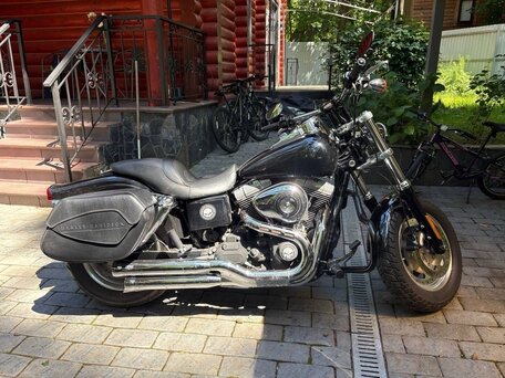 2013 Harley-Davidson Fat Bob, чёрный, 1099000 рублей, вид 2