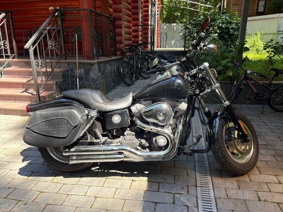 2013 Harley-Davidson Fat Bob, чёрный, 1099000 рублей - вид 1