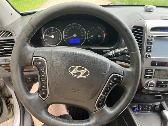 2011 Hyundai Santa Fe II Рестайлинг, серый, 1150000 рублей - вид 8