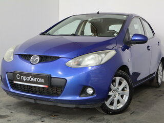 2008 Mazda 2 II (DE), синий, 449000 рублей, вид 3
