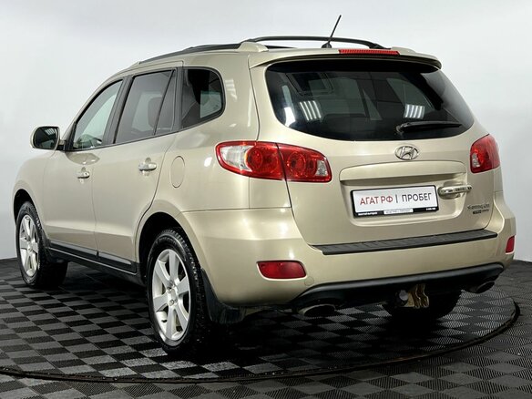 2008 Hyundai Santa Fe II, бежевый - вид 7