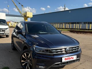 2018 Volkswagen Tiguan II, синий, 2850000 рублей, вид 3