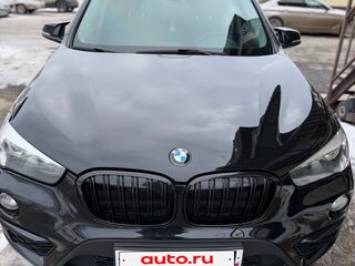 2017 BMW X1 20d xDrive II (F48), чёрный, 2600000 рублей, вид 4