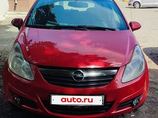 2007 Opel Corsa D, красный, 399000 рублей, вид 1
