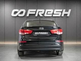 2015 Kia Rio III, чёрный, 835000 рублей, вид 4