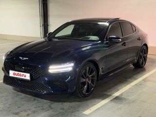2021 Genesis G70 I Рестайлинг, синий, 3580000 рублей, вид 1