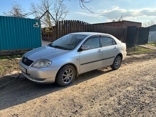 2003 Toyota Corolla IX (E120, E130), серебристый, 550000 рублей, вид 1