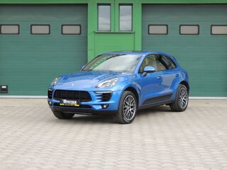 2018 Porsche Macan I, синий, 4800000 рублей, вид 2