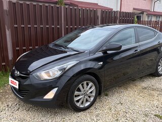2015 Hyundai Elantra V (MD) Рестайлинг, чёрный, 1250000 рублей, вид 1