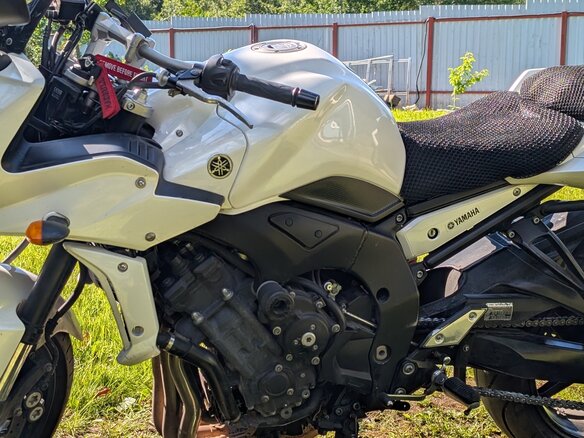 2012 Yamaha FZ1, белый - вид 11