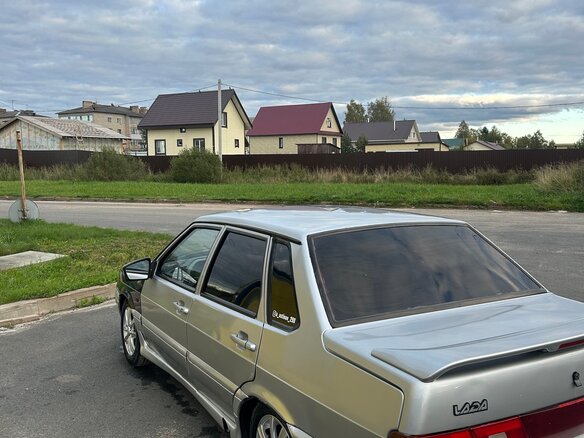 2006 Lada (ВАЗ) 2115, серебристый, 150000 рублей - вид 5