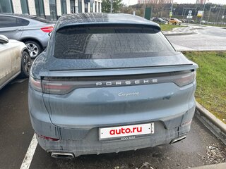 2019 Porsche Cayenne Coupé III, голубой, 7200000 рублей, вид 3