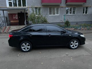 2007 Toyota Corolla X (E140, E150), чёрный, 650000 рублей, вид 4