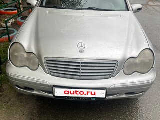 2000 Mercedes-Benz C-Класс 200 II (W203), серебристый, 400000 рублей, вид 4