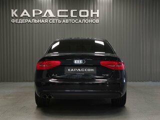 2013 Audi A4 IV (B8) Рестайлинг, чёрный, 1045000 рублей, вид 4