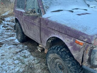 1997 Lada (ВАЗ) 2121 (4x4) I Рестайлинг, красный, 180000 рублей, вид 3