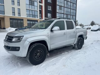 2013 Volkswagen Amarok Double Cab full-time I, серебристый, 1900000 рублей, вид 1