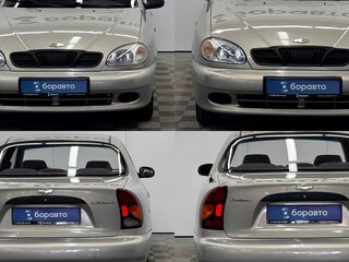 2006 Chevrolet Lanos I, серебристый, 245000 рублей, вид 3