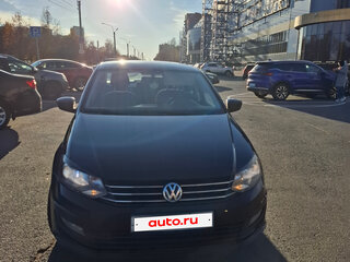 2017 Volkswagen Polo V Рестайлинг, серый, 1170000 рублей, вид 1