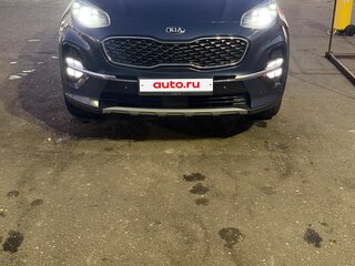 2019 Kia Sportage IV Рестайлинг, синий, 2500000 рублей, вид 2