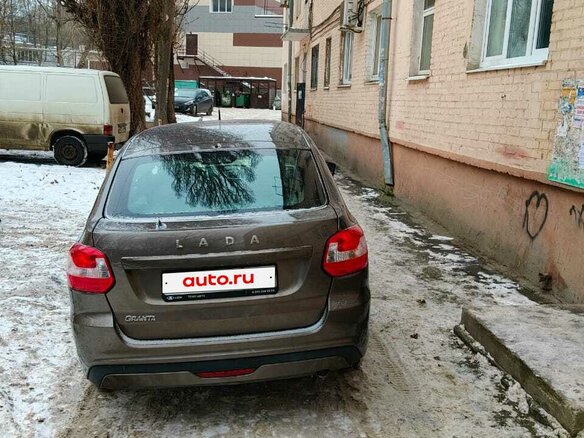 2019 Lada (ВАЗ) Granta I Рестайлинг, коричневый, 699000 рублей - вид 3
