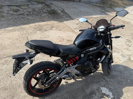 2013 Kawasaki ER-6N, чёрный, 430000 рублей, вид 2