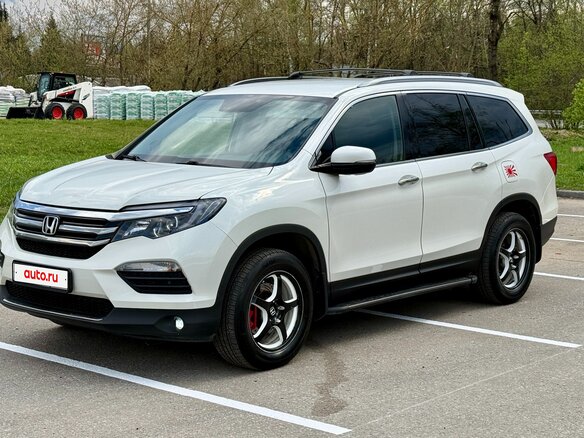 2016 Honda Pilot III, белый, 2900000 рублей