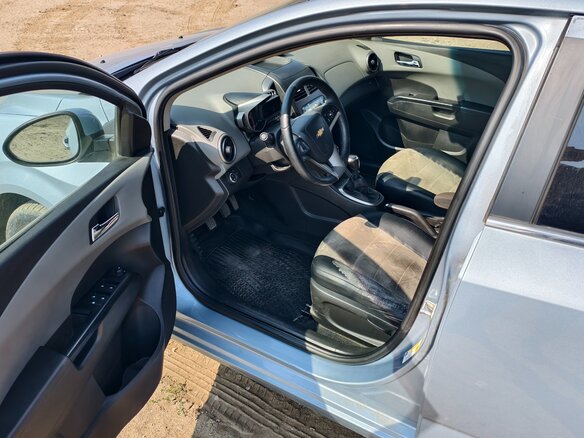 2012 Chevrolet Aveo II, голубой, 650000 рублей - вид 6