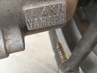 2000 Yamaha Gear, красный, 41000 рублей, вид 4