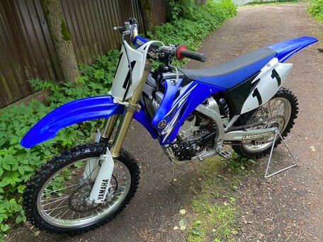 2007 Yamaha YZ250F, синий, 400000 рублей, вид 2