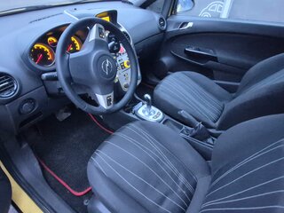 2008 Opel Corsa D, жёлтый, 435000 рублей, вид 5