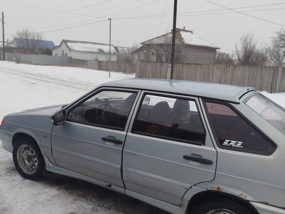 2004 Lada (ВАЗ) 2114, серебристый, 150000 рублей - вид 4