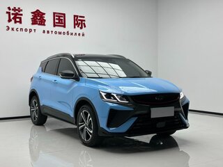 2022 Geely Binyue I Рестайлинг, голубой, 1070000 рублей, вид 3
