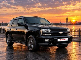 2008 Chevrolet TrailBlazer I Рестайлинг, чёрный, 799000 рублей, вид 4