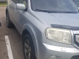 2008 Honda Pilot II, серебристый, 685700 рублей, вид 1