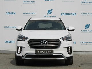 2017 Hyundai Santa Fe Grand III Рестайлинг, белый, 2500000 рублей, вид 2