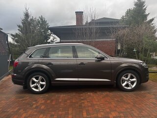 2015 Audi Q7 II (4M), коричневый, 3700000 рублей, вид 4