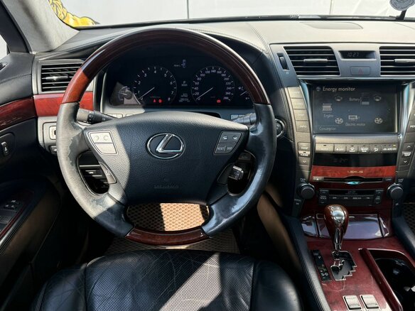2008 Lexus LS 600h L IV, чёрный - вид 16