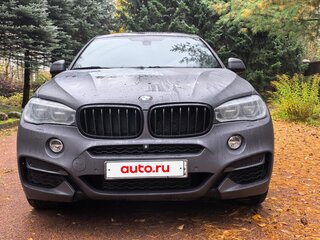 2014 BMW X6 M50d II (F16), серый, 4500000 рублей, вид 2