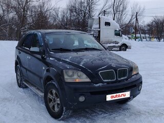 2002 Kia Sorento 4-speed I, чёрный, 590000 рублей, вид 3