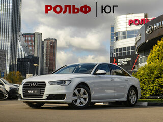 2015 Audi A6 IV (C7) Рестайлинг, белый, 2688000 рублей, вид 1