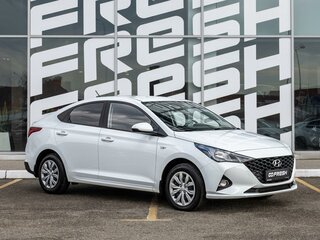 2021 Hyundai Solaris II Рестайлинг, белый, 1699999 рублей, вид 1