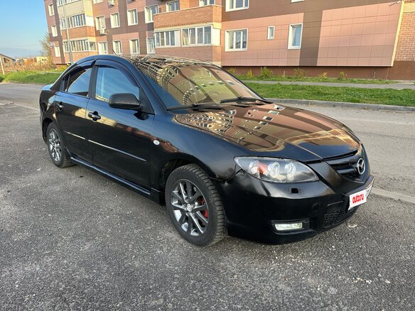 2006 Mazda 3 I (BK) Рестайлинг, чёрный, 249000 рублей - вид 1