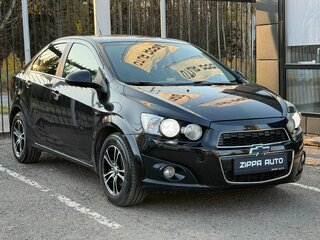 2012 Chevrolet Aveo II, чёрный, 569000 рублей, вид 1