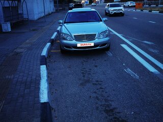 2002 Mercedes-Benz S-Класс 600 Long IV (W220) Рестайлинг, серебристый, 1150000 рублей, вид 1