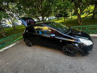 2007 Opel Corsa D, чёрный, 280000 рублей, вид 3