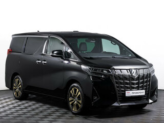 2021 Toyota Alphard III Рестайлинг, чёрный, 5830000 рублей, вид 3