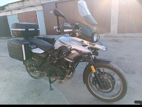 2014 BMW F 700 GS, серебристый, 715000 рублей, вид 2